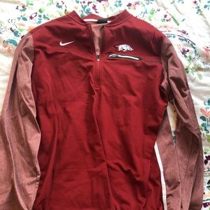 Nike Arkansas Razorbacks 1/4 Zip